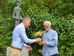 2023-07-29 Carl-Blechen-Statue Einweihung